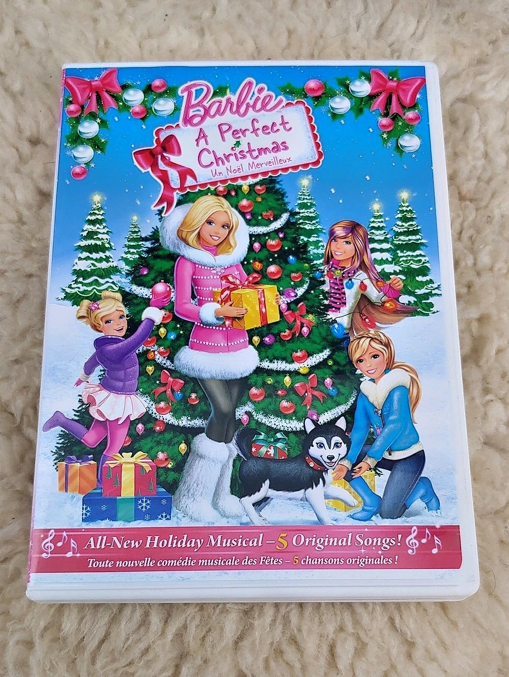Barbie A Perfect Christmas DVD Holiday Musical